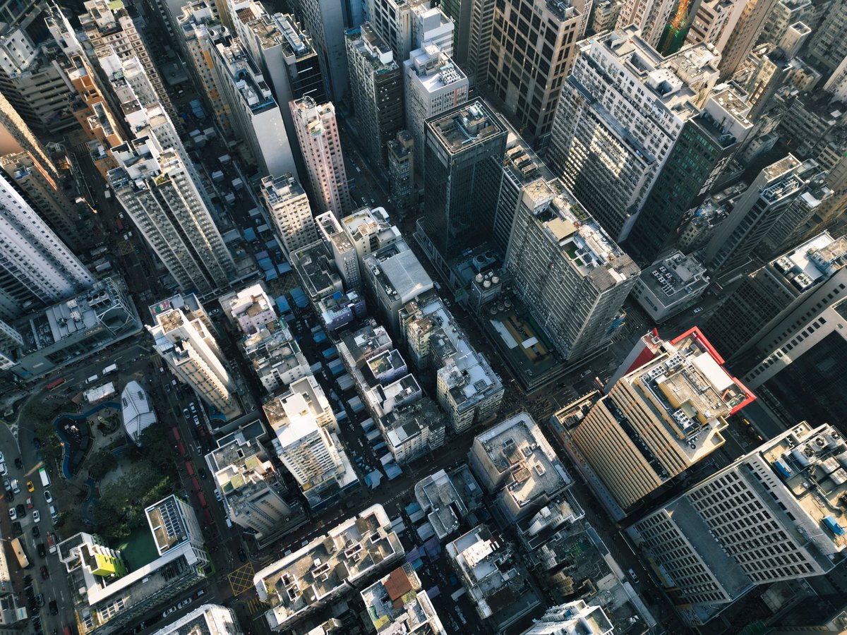 Urban skyline infrastructure development