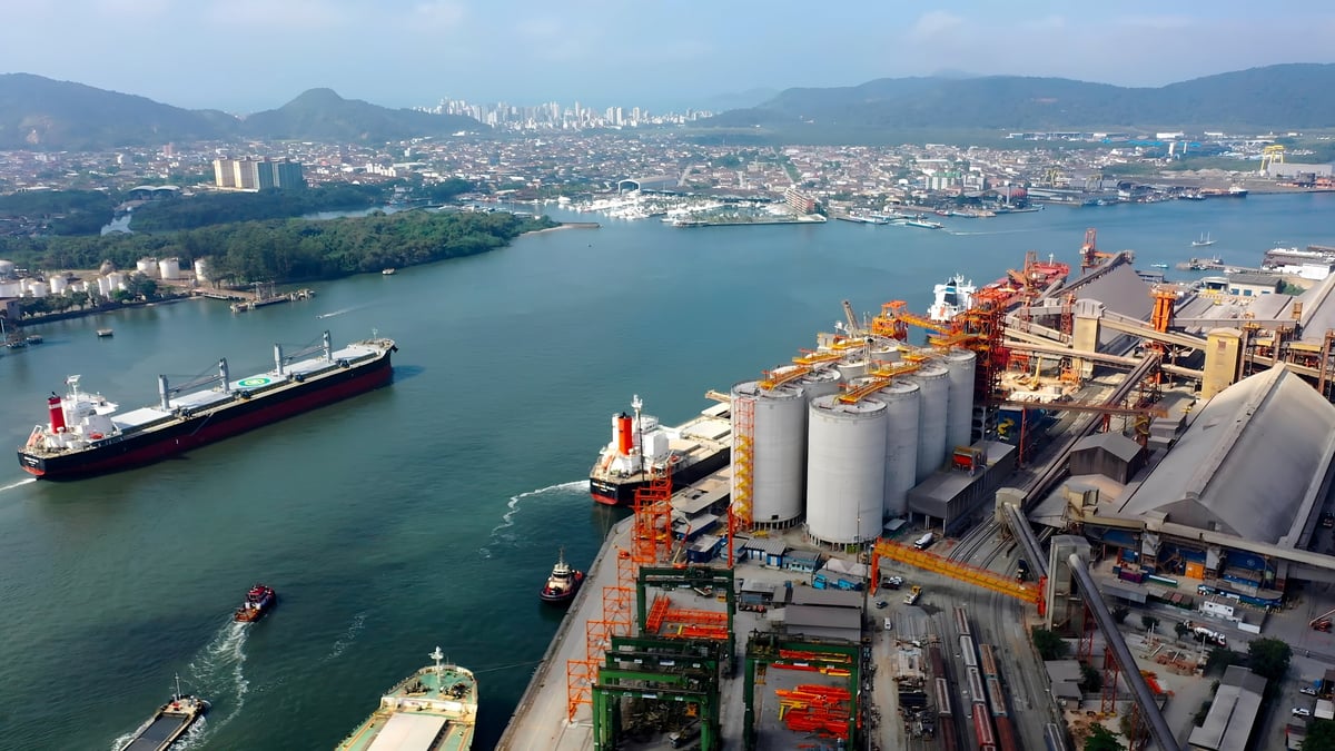 Container ship port maritime logistics