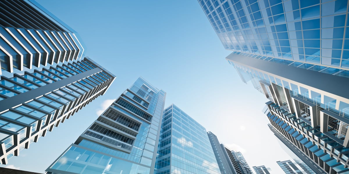 Modern city development urban infrastructure