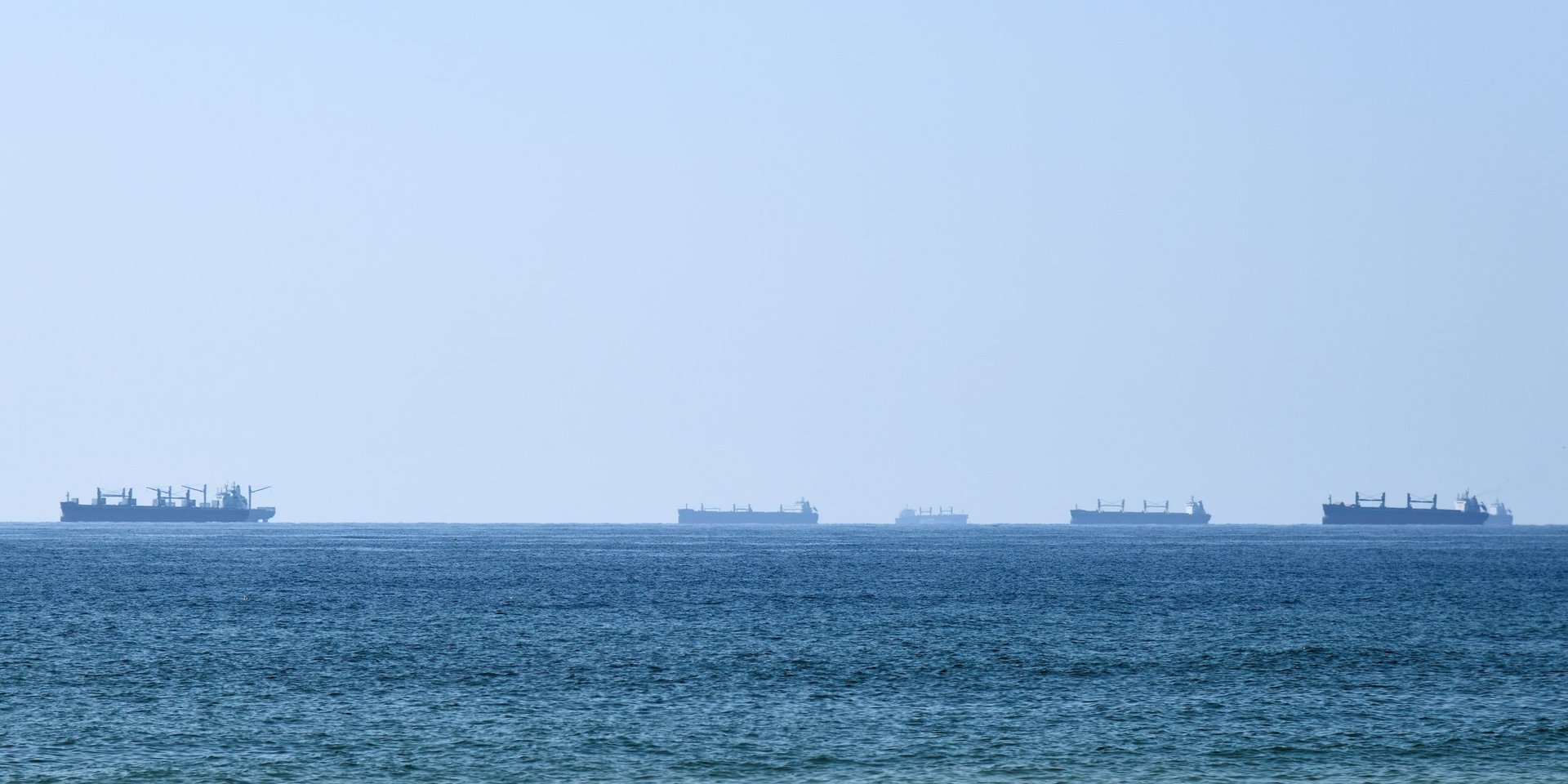 Industrial port terminal with cargo operations for global trade logistics