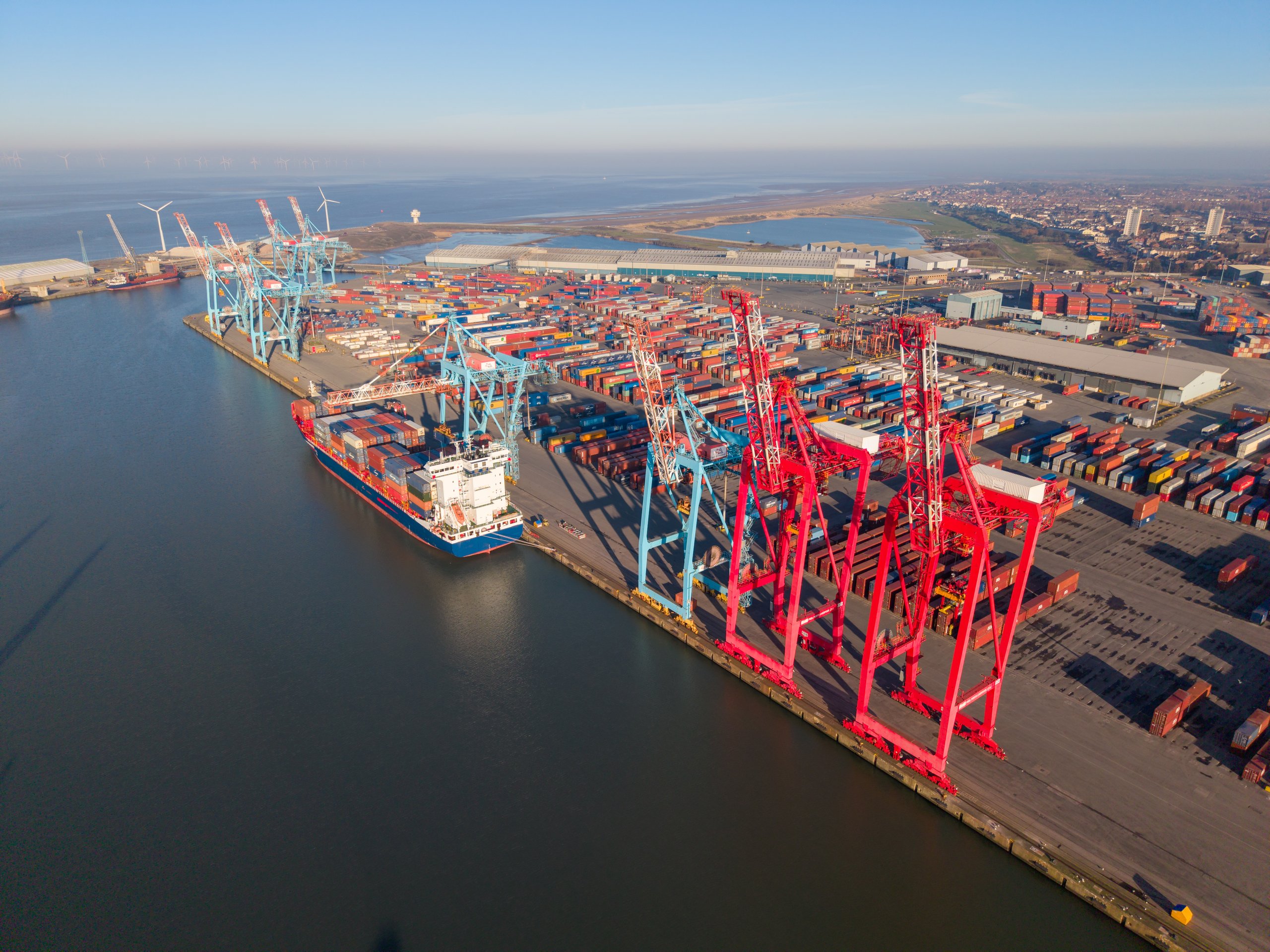 Container terminal operations